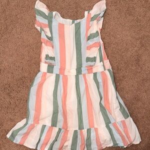 Janie and Jack Pastel Striped Dress
